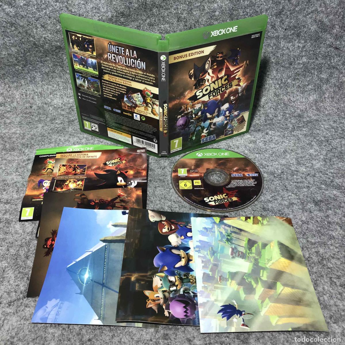 Xbox One de segunda mano: SONIC FORCES MICROSOFT XBOX ONE