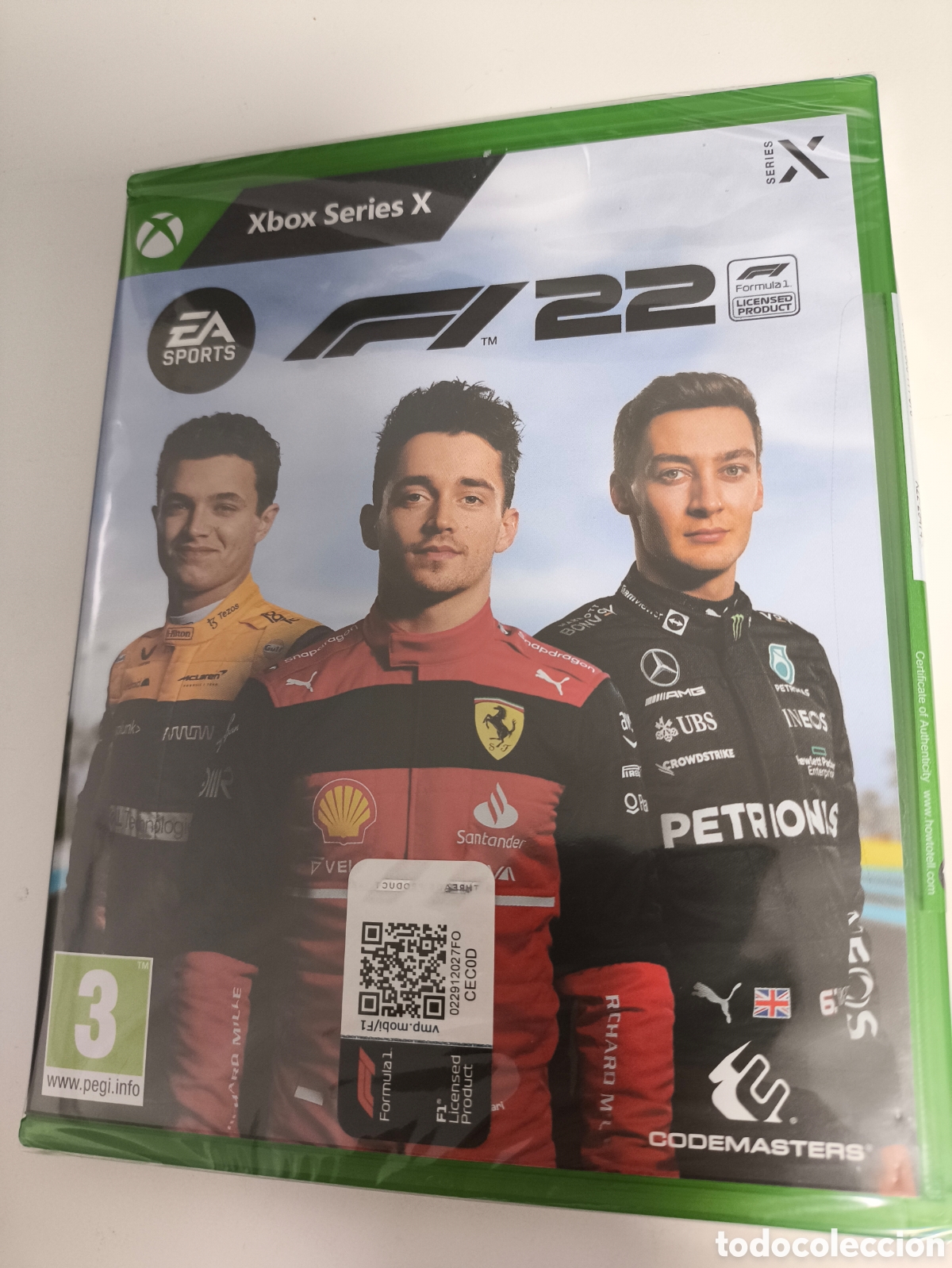 Xbox One de segunda mano: Juego F1 22 Xbox series x pal Espa&ntilde;a nuevo