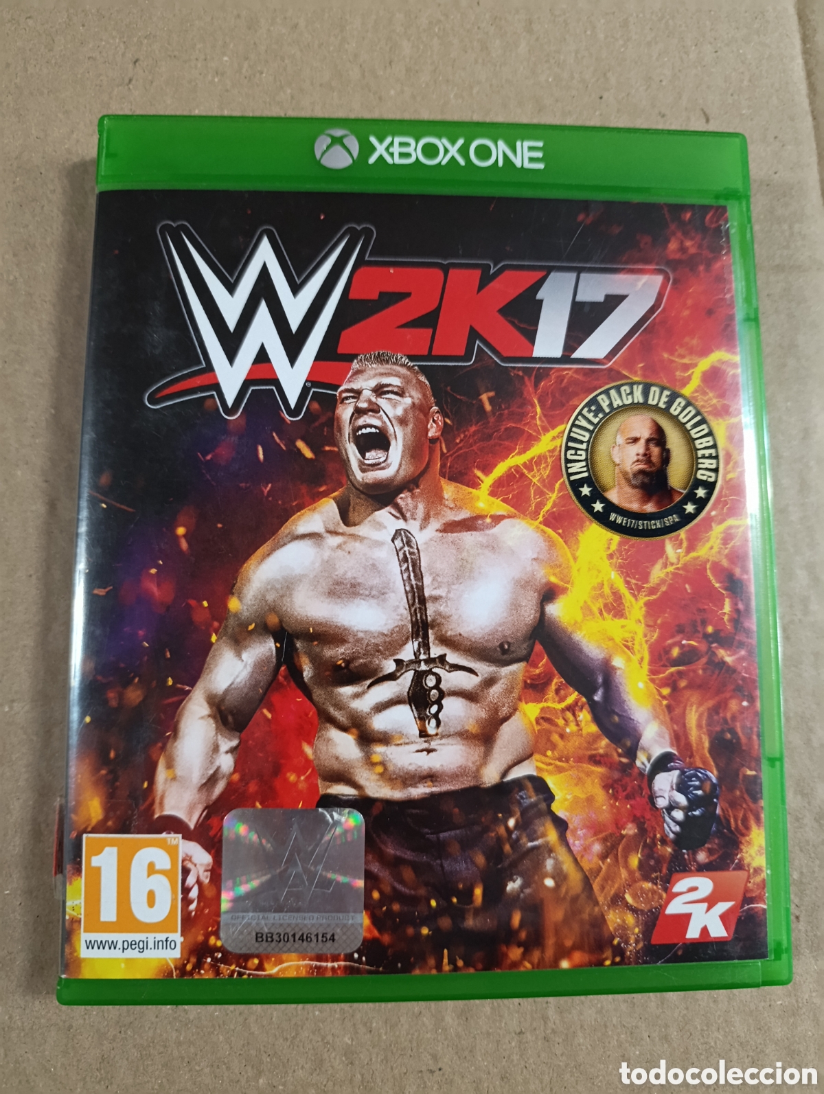 Xbox One de segunda mano: WWE W2K17 XBOX ONE. W.