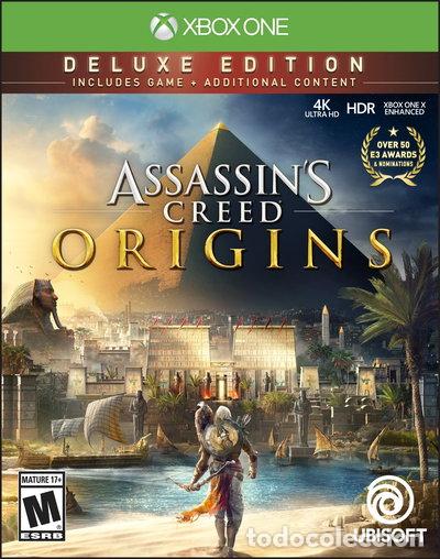 Xbox One de segunda mano: Assassin's Creed Origins Deluxe Edition- 0887256028596
