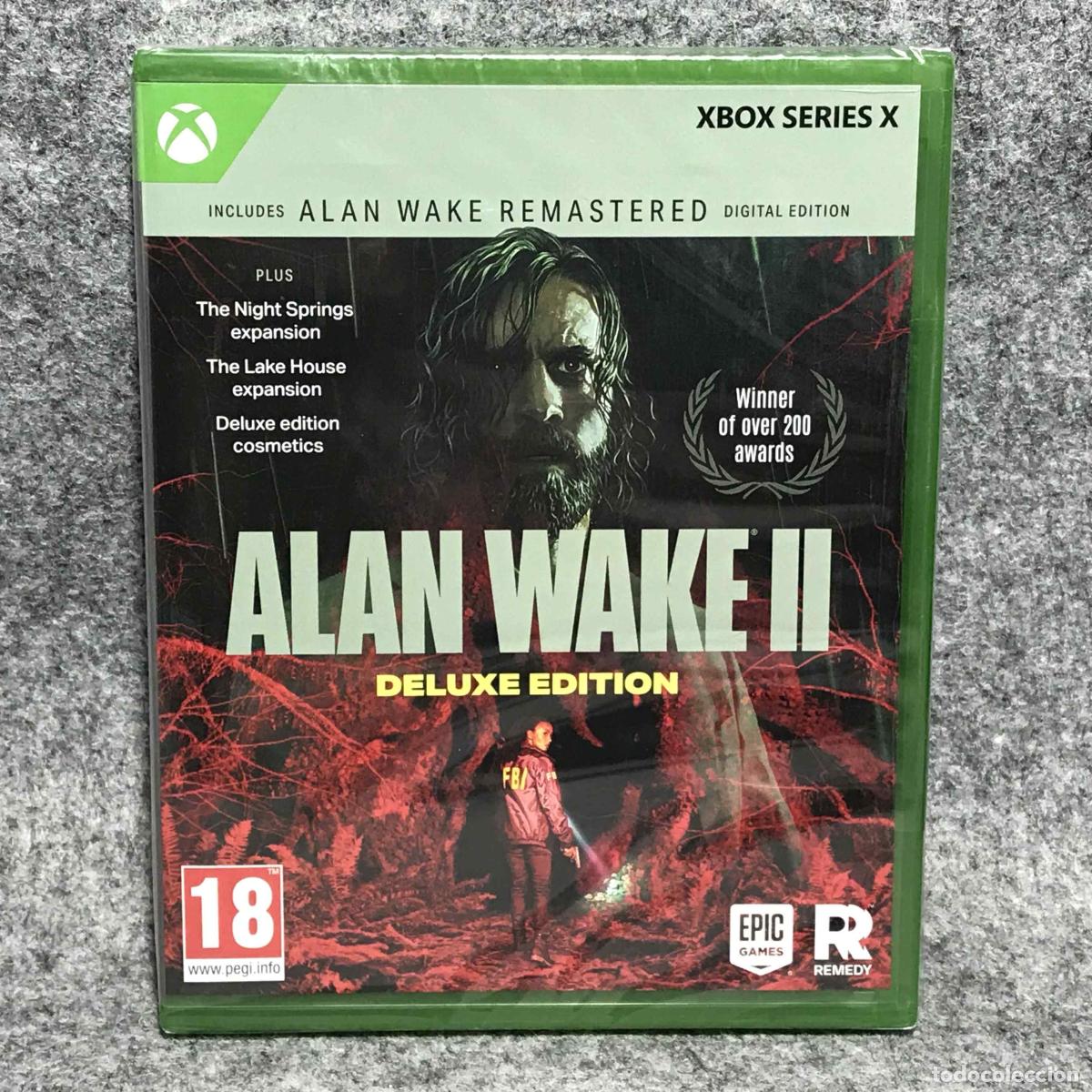 Xbox One de segunda mano: ALAN WAKE II DELUXE EDITION NUEVO PRECINTADO MICROSOFT XBOX SERIES X