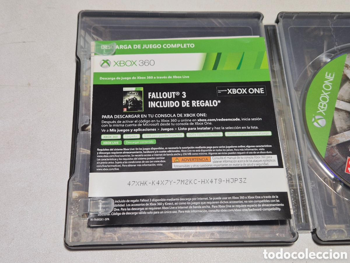 Xbox One de segunda mano: Fallout 4 Steelbook . Xbox One - Foto 3