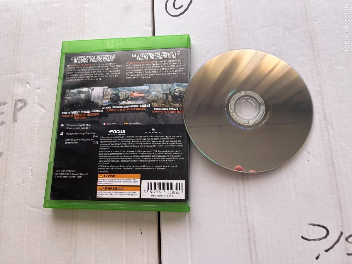 Xbox One de segunda mano: MUD RUNNER - XBOX ONE XONE KREATEN - Foto 2