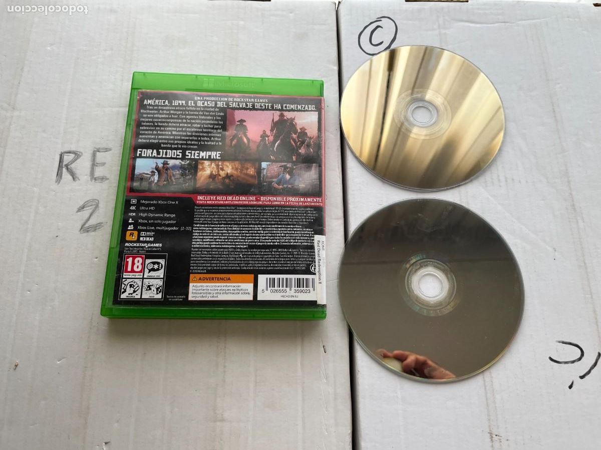 Xbox One de segunda mano: RED DEAD REDEMPTION 2 - XBOX ONE XONE KREATEN - Foto 2