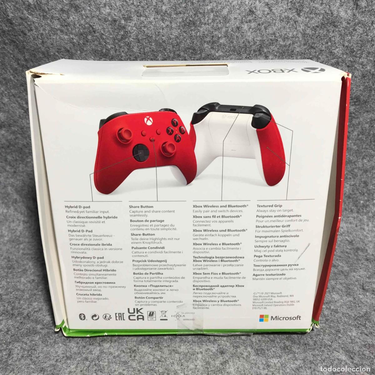 Xbox One de segunda mano: WIRELESS CONTROLLER PULSE RED MICROSOFT SERIES - Foto 7