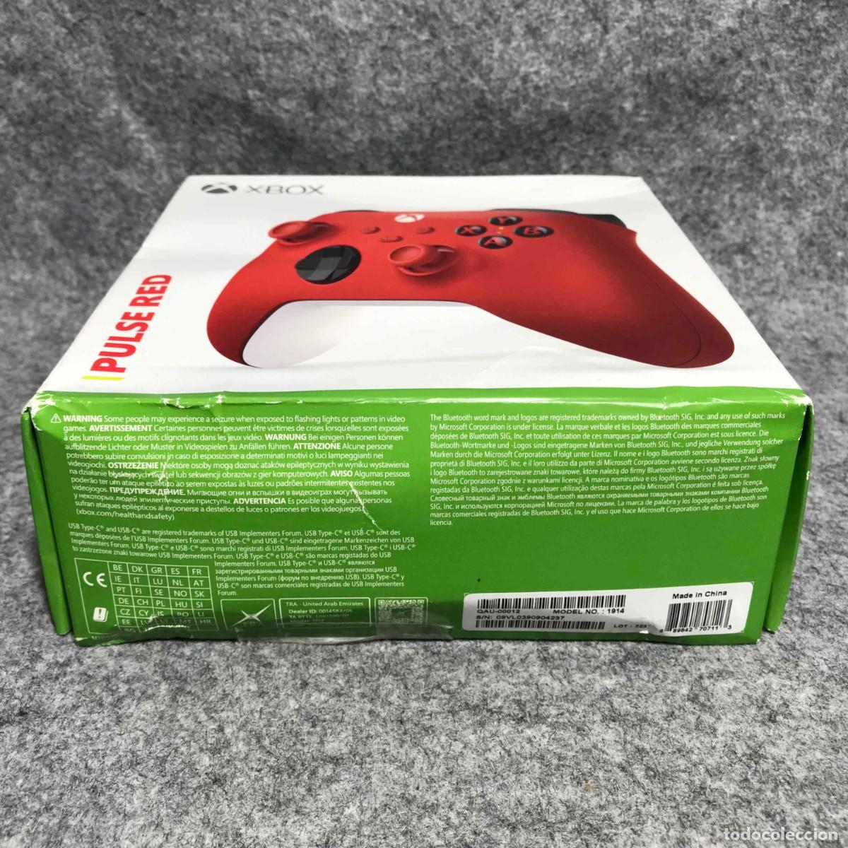 Xbox One de segunda mano: WIRELESS CONTROLLER PULSE RED MICROSOFT SERIES - Foto 8