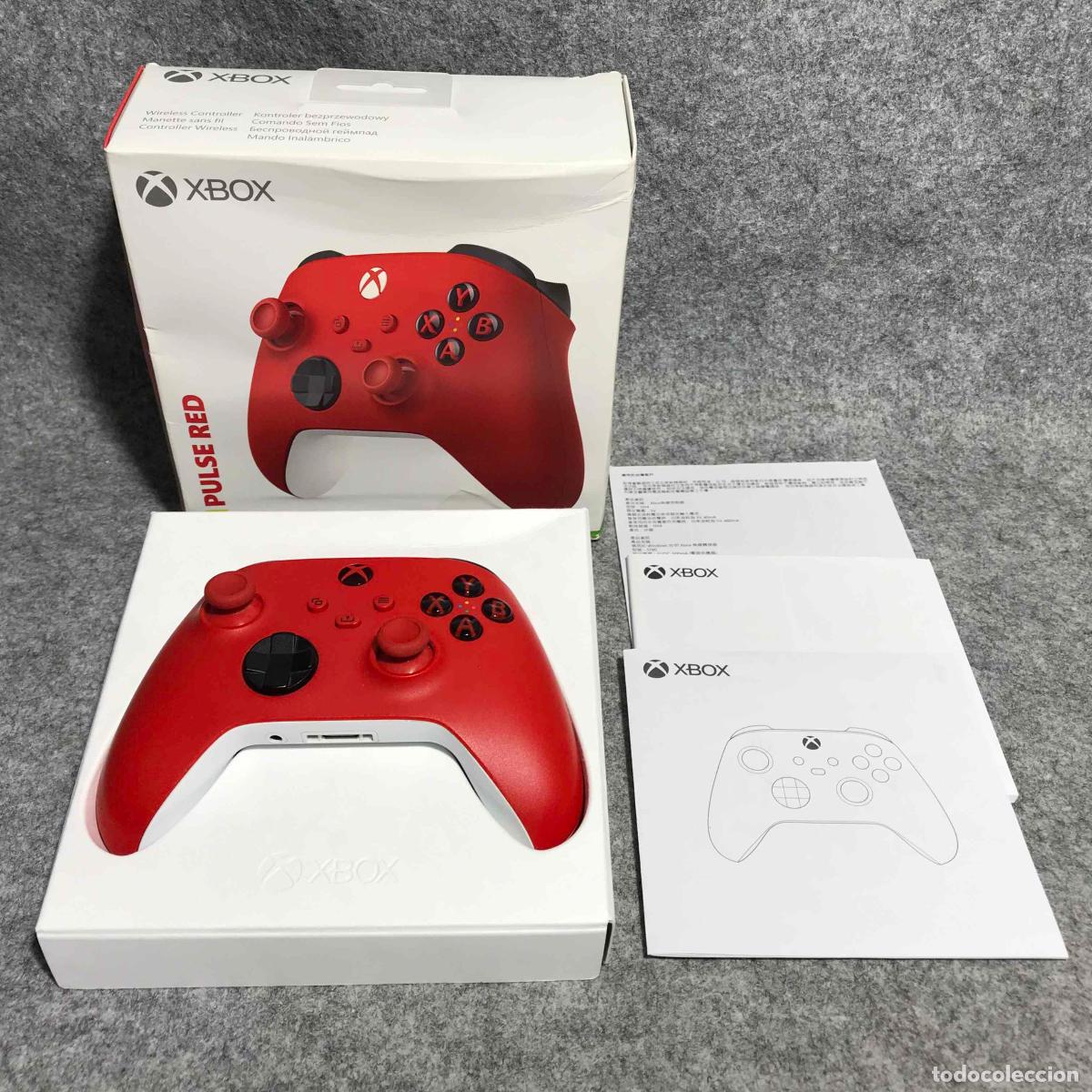 Xbox One de segunda mano: WIRELESS CONTROLLER PULSE RED MICROSOFT SERIES