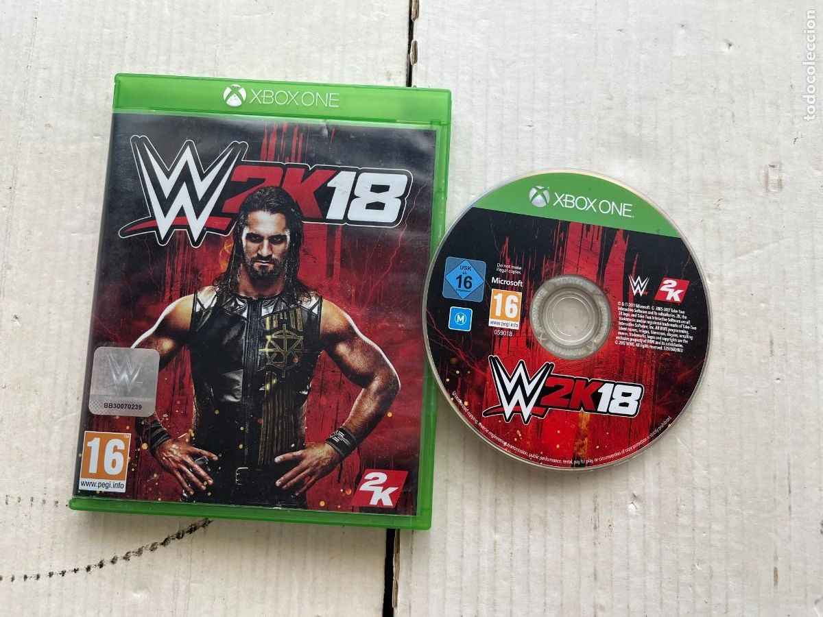 Xbox One de segunda mano: WWE 2K 18 W 2K18 - XBOX ONE XONE KREATEN